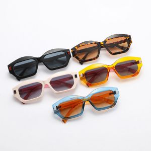 Gafas De Sol Con Forma De Bloque De Color De Pc