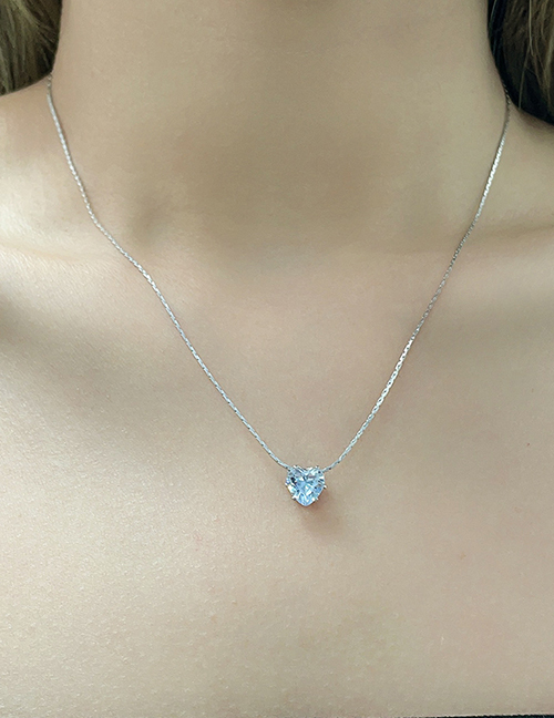 Collar De Varios Niveles En Forma De Gota De Estrella De Cinco Puntas Con Corazón De Cobre Y Diamantes