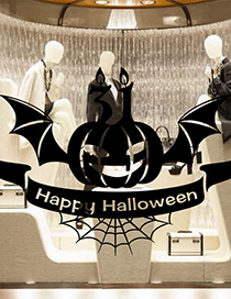 Pegatinas De Pared De Calabaza Fantasma De Halloween Kst-63