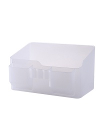 Caja De Almacenamiento De Plástico Con Múltiples Compartimentos Para Escritorio