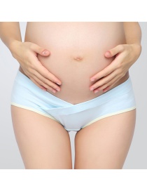 Ropa Interior De Algodón De Gran Tamaño Para Embarazadas Con Soporte De Cintura Baja.