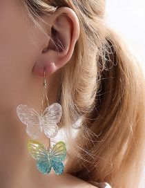 Resin Butterfly Earrings