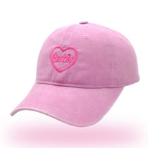 Cotton Letter Embroidered Heart Baseball Cap
